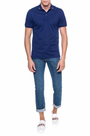 Embroidered polo, zdjęcie 2 Embroidered polo od Gucci